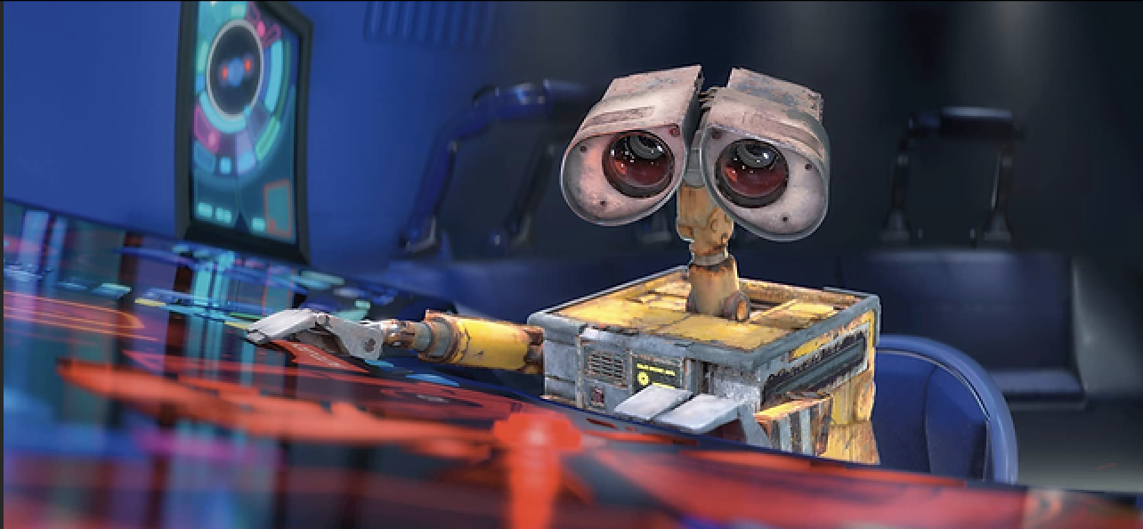 Wall-E calculating